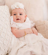 14K Gold-Plated Baby Cross Bracelet