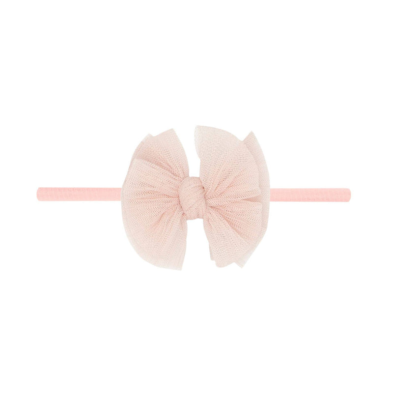 Baby Bling® Tulle Baby FAB® Skinny Tulle Bow Headband