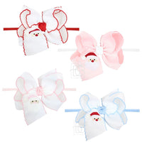Santa Crochet Pantyhose Headband