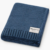 Cotton Swaddle Receiving Baby Blanket (Mult. Colors)