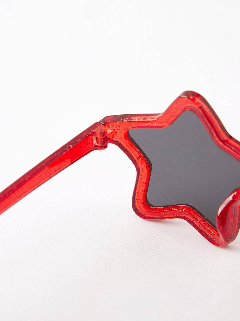 Red Star Shaped Sunglasses