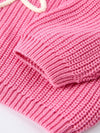 Pink Bow with Hearts Sweater