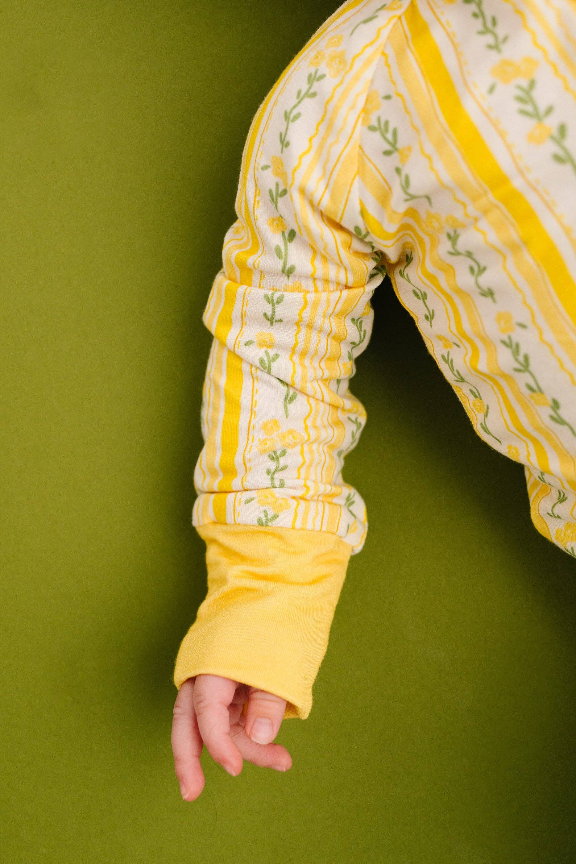 Sunny Meadow Stripe Bamboo Sleeper