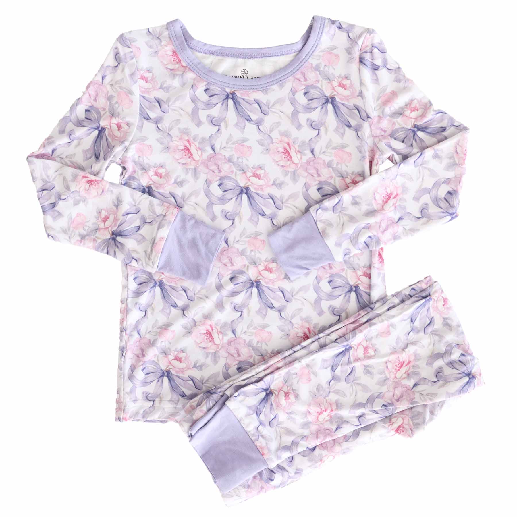 Leighton's Lavender Two Piece Pajama Set