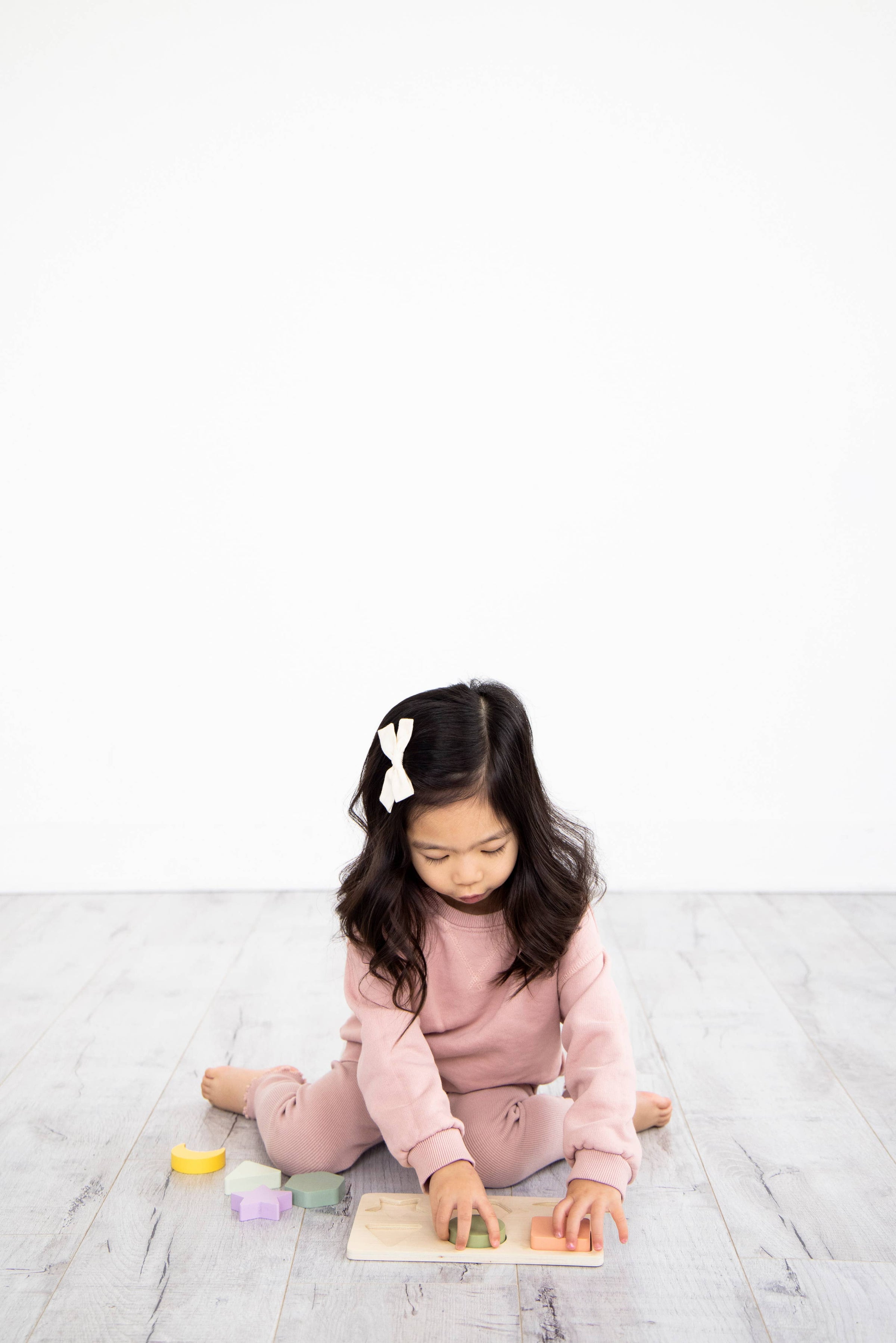 Wooden Shapes Puzzle (Developmental Learning Toy)