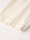 Plaid Turkey Embroidery Longall