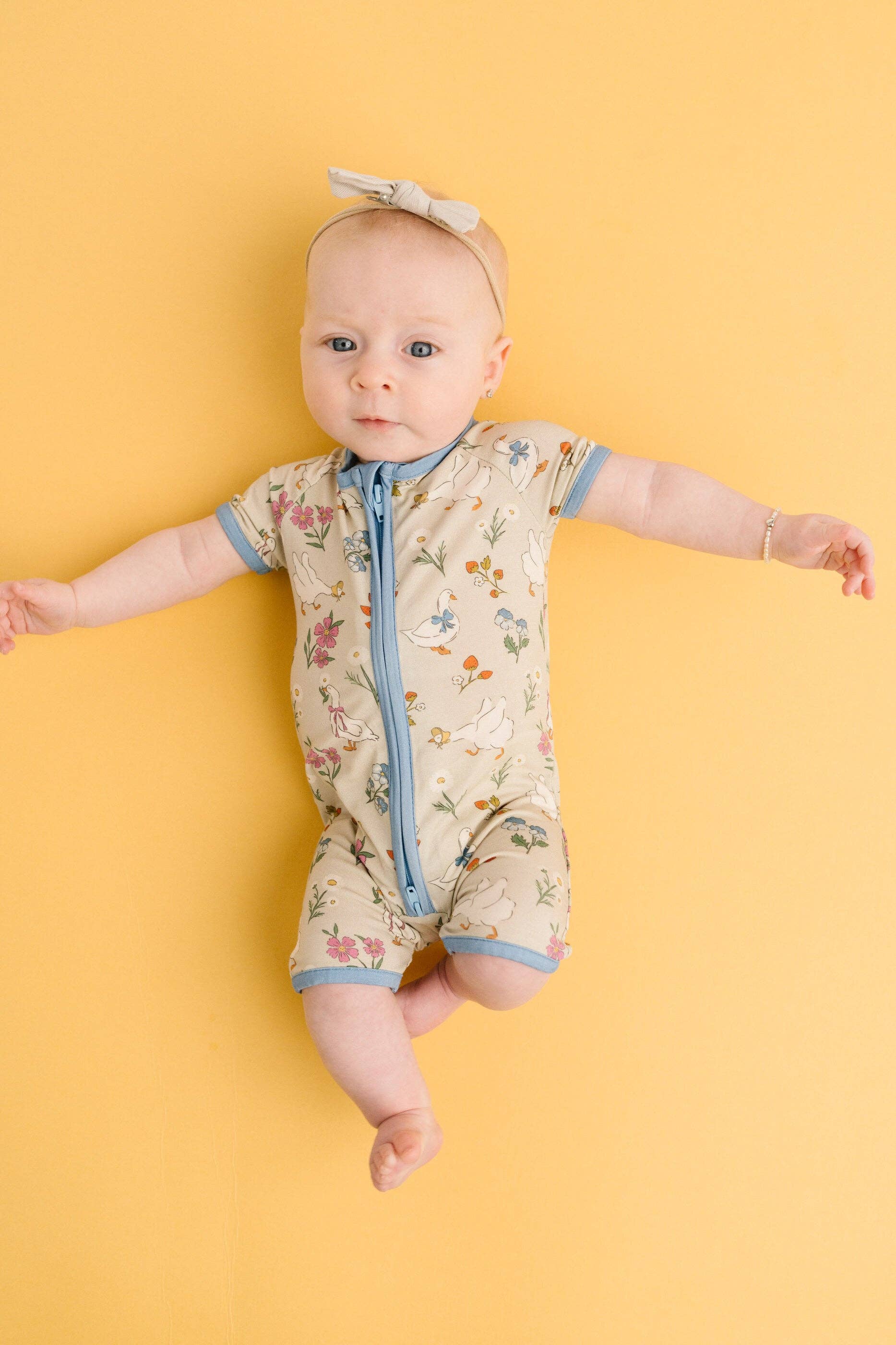 Garden Goose Bamboo Short Romper