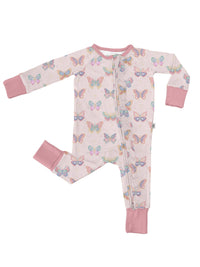 Butterfly Bliss - Convertible Zip PJs
