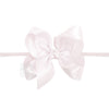Satin Bow with Pantyhose Headband