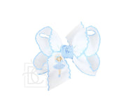 Embroidered Nutcracker Ballerina Bow