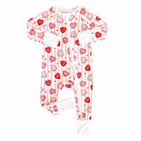 Sweet Like Candy Convertible Zip Romper | Pink