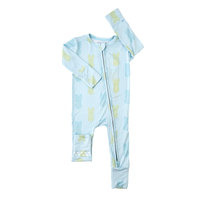 Sage Bunny ZIP Easter Bamboo Sleeper