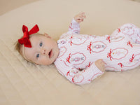 Pink Nutcracker Bamboo Zip Romper