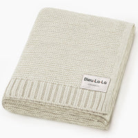 Cotton Swaddle Receiving Baby Blanket (Mult. Colors)