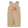 Pumpkin Football Truck Overalls