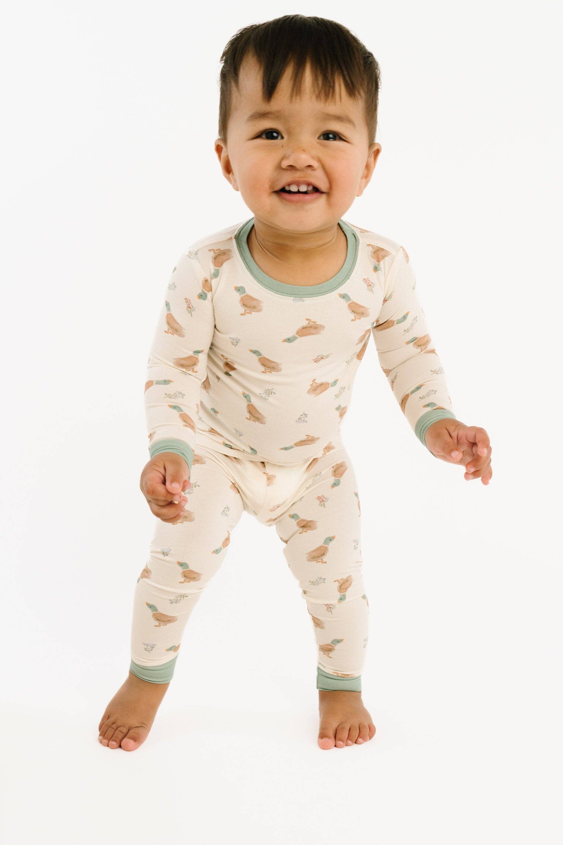 Little Mallard Duck Bamboo Set
