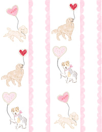 Valentine Pups Zipper Sleeper