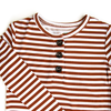 Chase Brown Ribbed Two Piece Set