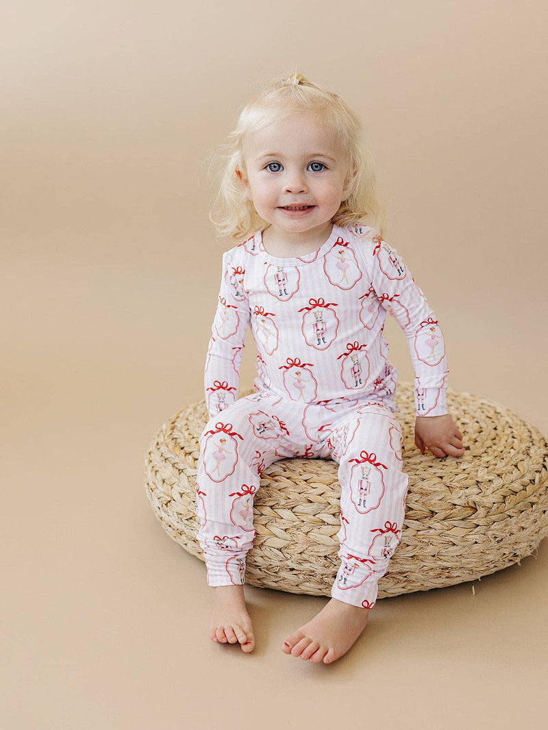 Pink Nutcracker Bamboo Two Piece Set
