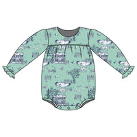 Long Sleeve Abigail Bubble- Chapel Hill Estate