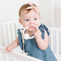 Cutie Teether Rattle (Multiple Colors)