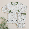 Tiny Tractors 2pc Bamboo Pajama Set