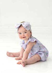 Tiny Tulips Baby Romper