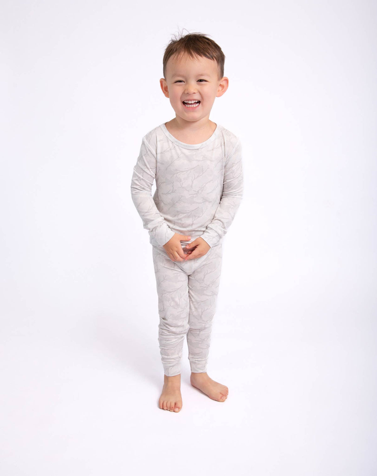 Driftwood Camo- LS/Pants Toddler Pajamas
