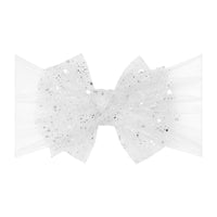 Baby Bling® Tulle FAB® soft nylon headband with tulle bow