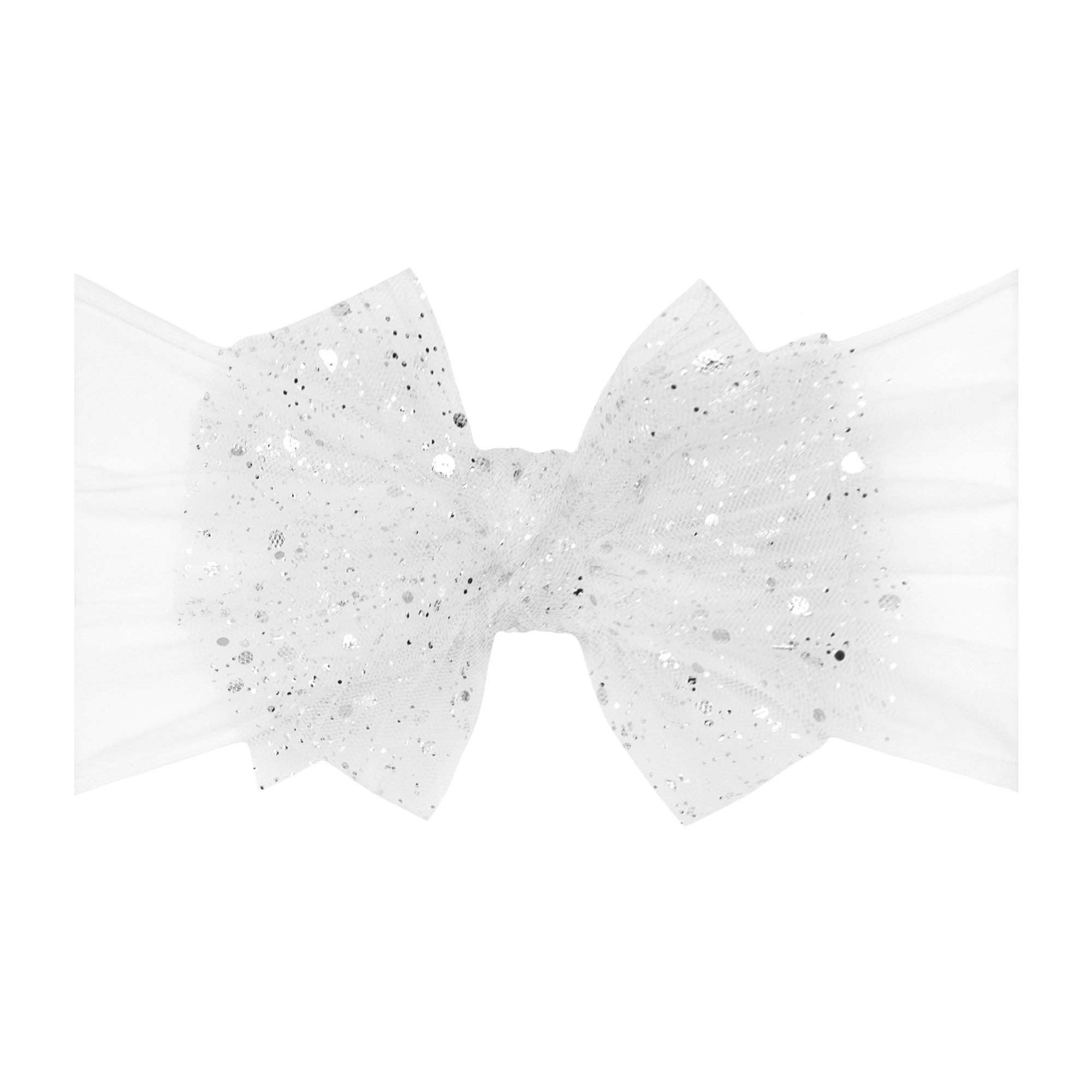 Baby Bling® Tulle FAB® soft nylon headband with tulle bow