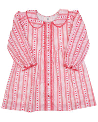Valentine Stripe Dress