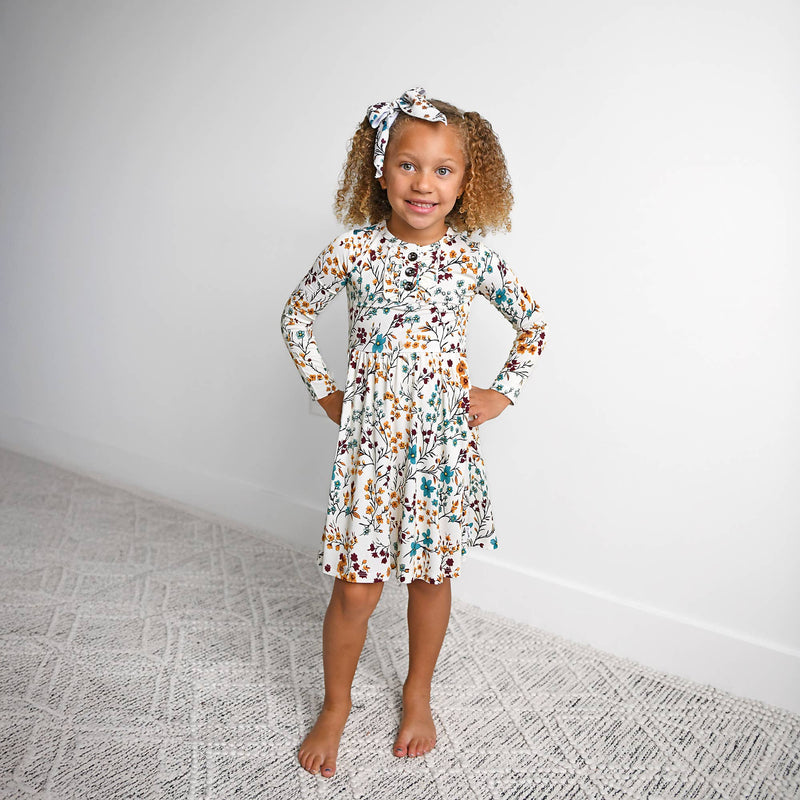 Maren Floral Twirl Dress
