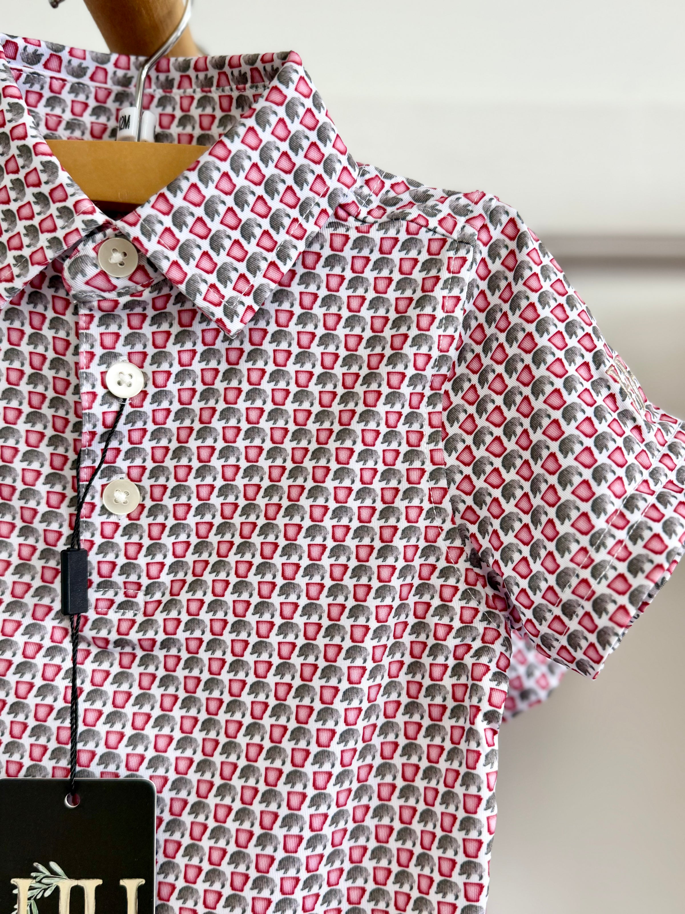 Boys Razorback Performance Polo