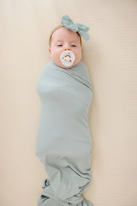 Bailey Ribbed Swaddle Blanket - Regular Luxe (48x48 Inches)