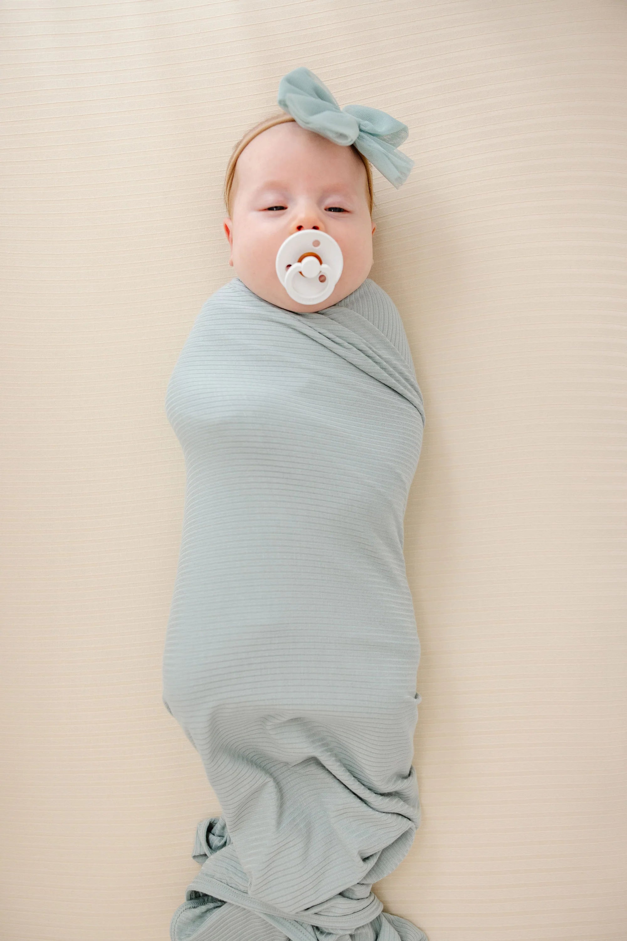 Bailey Ribbed Swaddle Blanket - Regular Luxe (48x48 Inches)