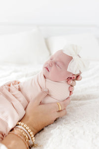 Rosie Ribbed Swaddle Blanket - Regular Luxe (48x48 Inches)