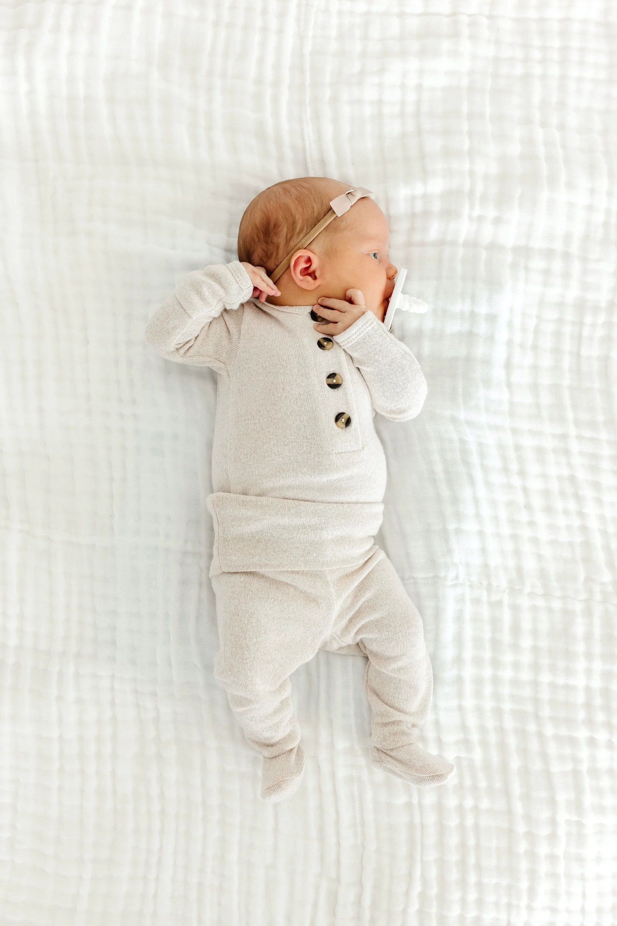 Dakota Plush Knit Top + Bottoms Set