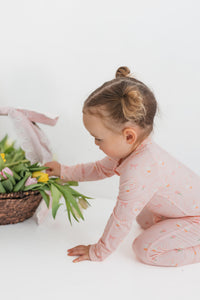 Pink Little Goose Zipper Sleeper