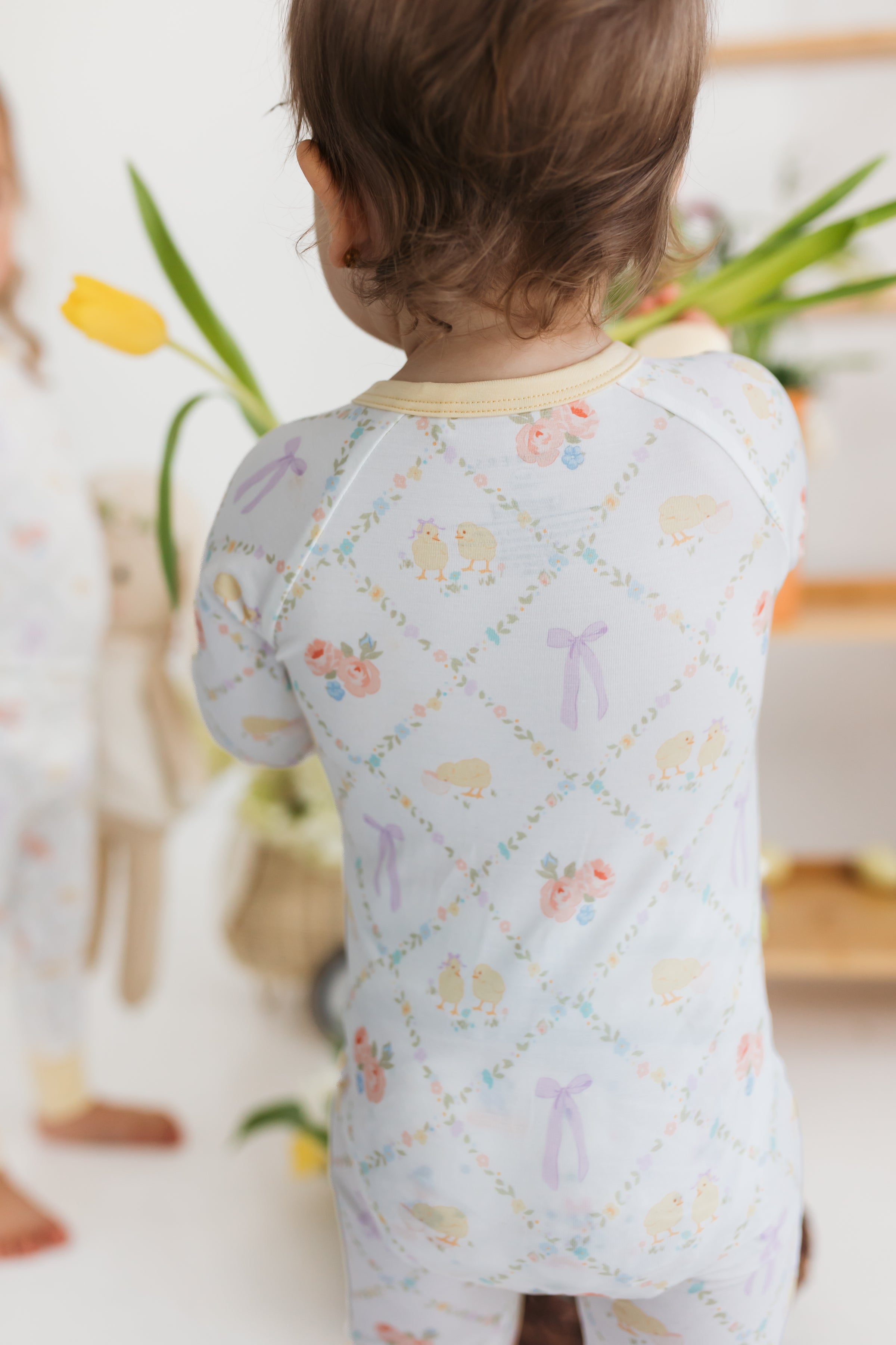 Peep and Petal Zipper Sleeper