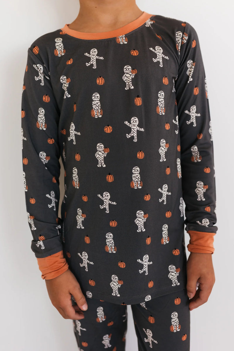Mummy Two Piece Pajama Set