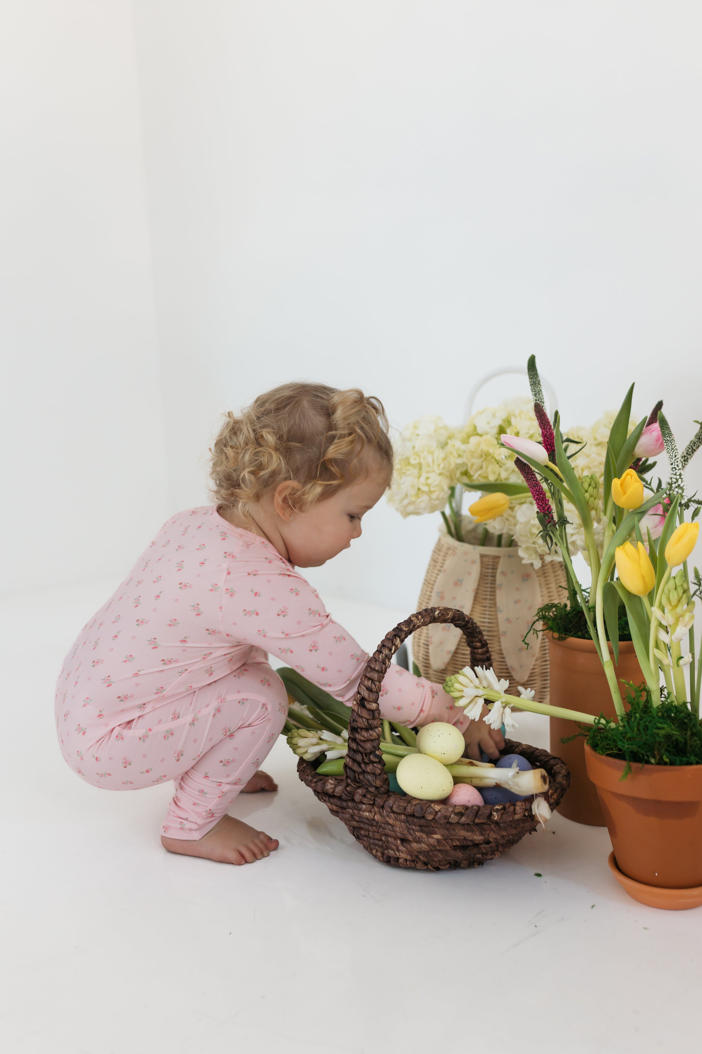 Rosie Floral Zipper Sleeper