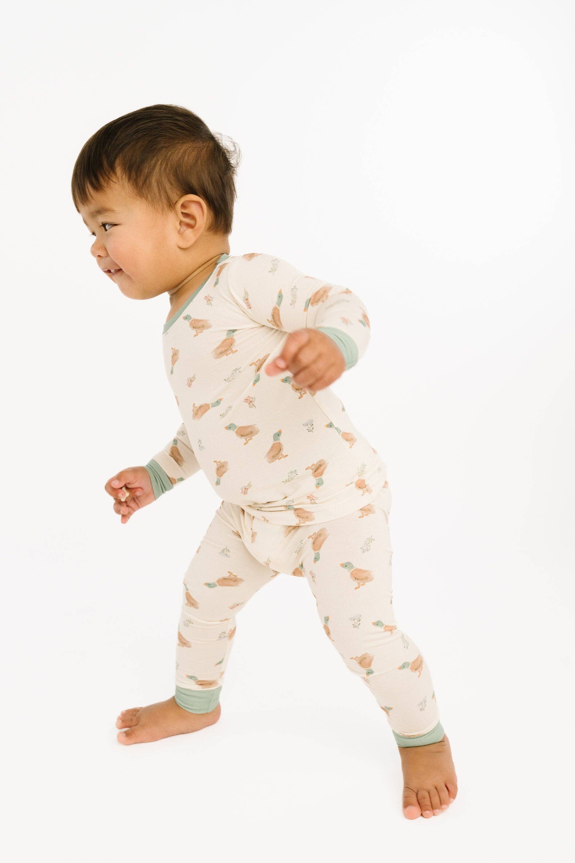 Little Mallard Duck Bamboo Set