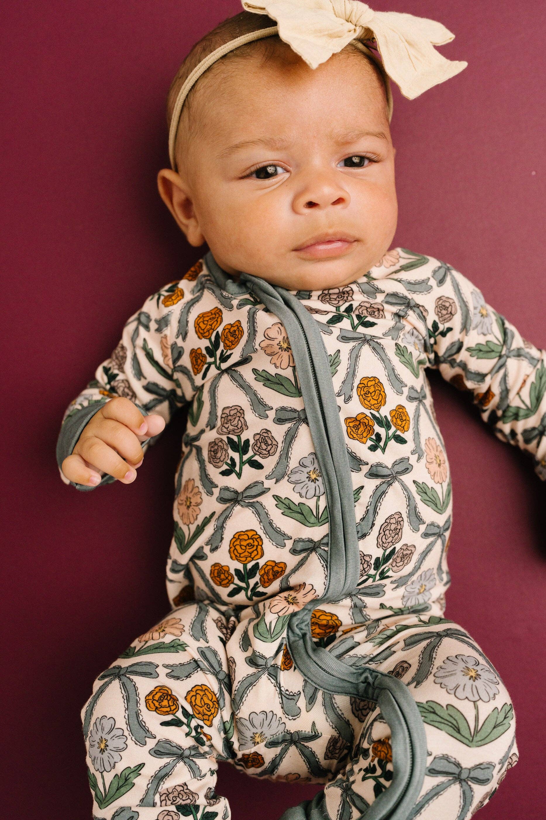 Cottage Bow Bamboo Sleeper