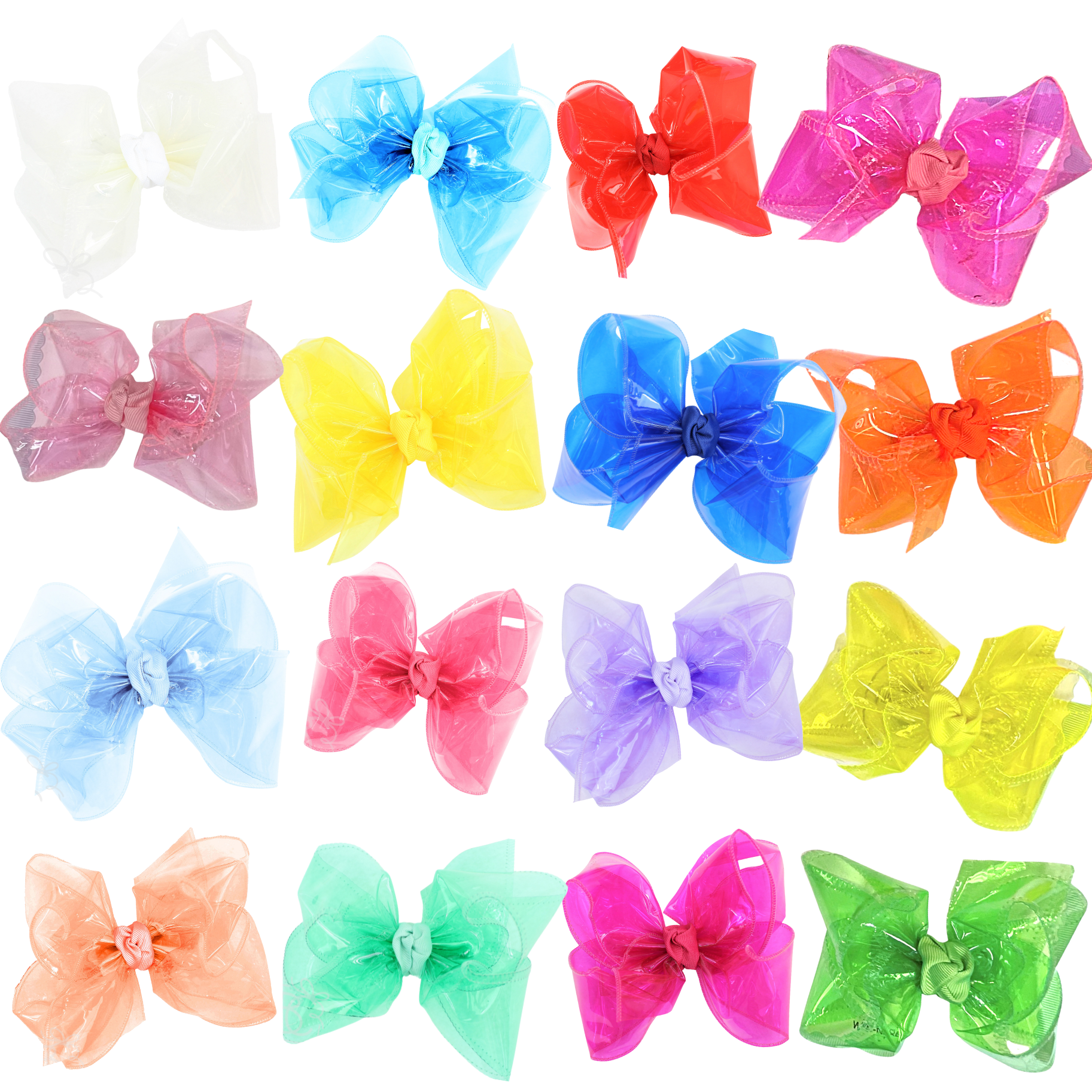 Waterproof Bows on Alligator Clip