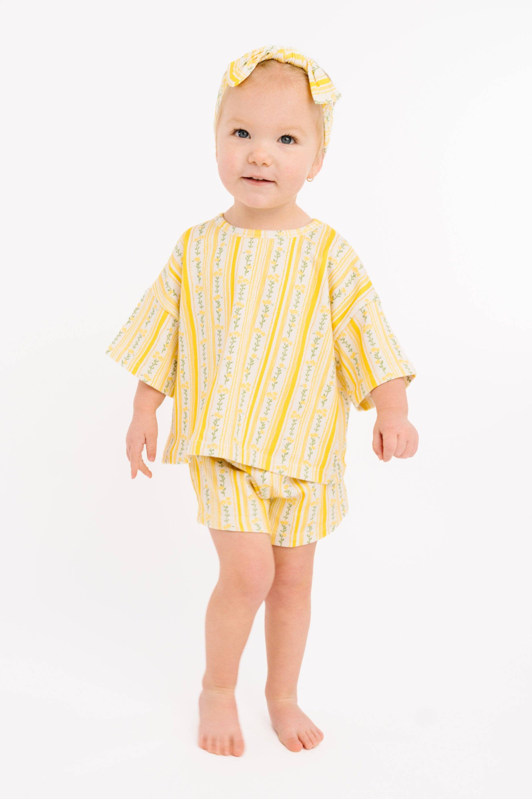 Sunny Meadow Stripe Slouchy Set