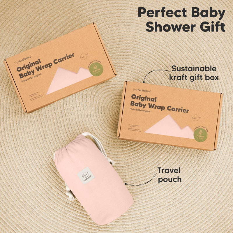KeaBabies Original Baby Wrap Carrier