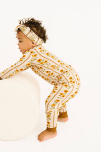 Sunflower Stripe Bamboo Set