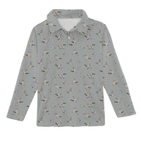 Mallards - Long Sleeve Polo Shirt