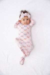 Butterfly Bliss - Knotted Infant Gown