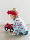 Paws To The Rescue Bamboo Zipper Pajama